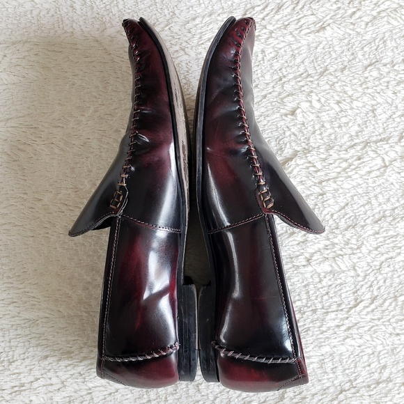 Ted Baker Dark Brown/Red Leather Loafers main image 4